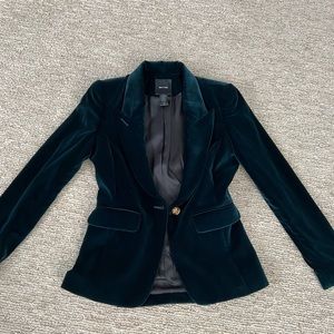Smythe Green Velvet Blazer